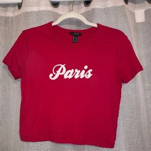 Forever 21 cropped Tee